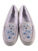 UGG Suede Embroidered Accent Moccasins