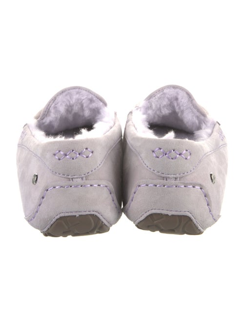 UGG Suede Embroidered Accent Moccasins