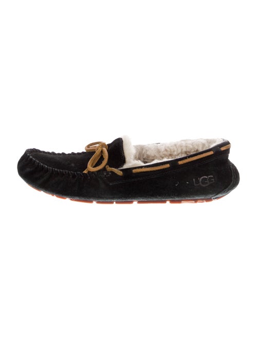 UGG Suede Bow Accents Moccasins