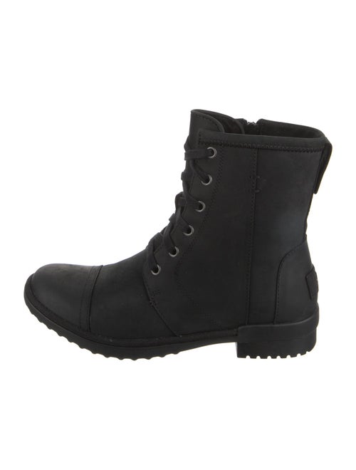 UGG Leather Combat Boots
