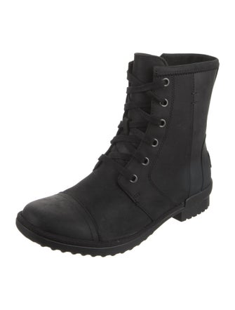 UGG Leather Combat Boots