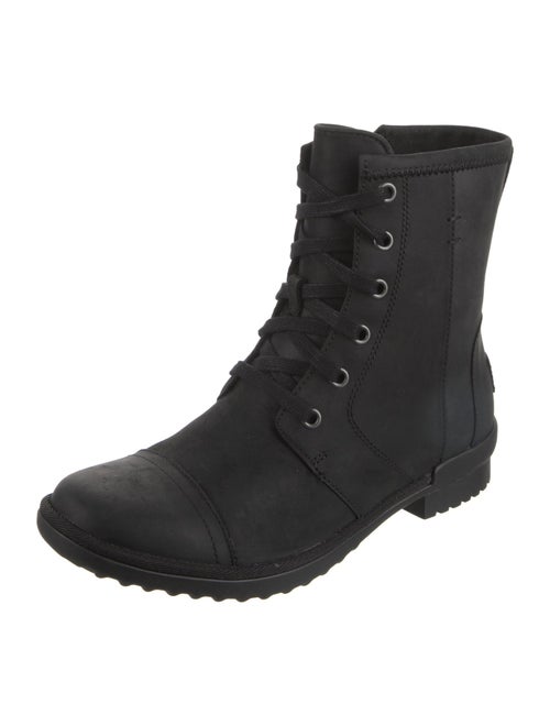 UGG Leather Combat Boots