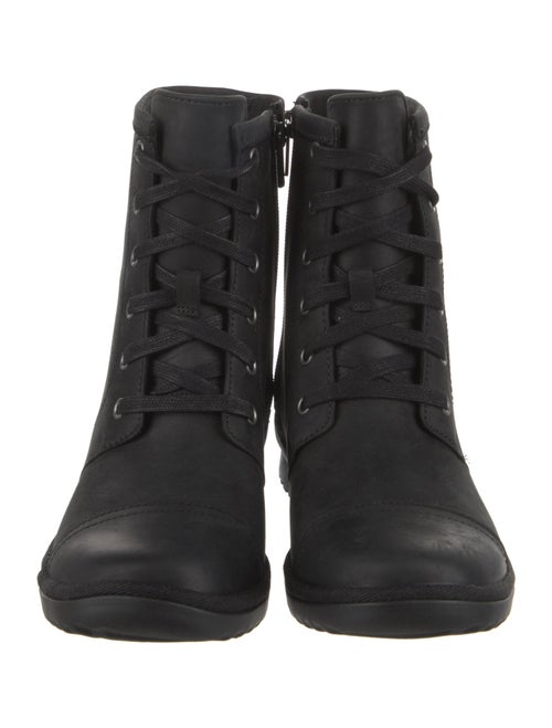 UGG Leather Combat Boots