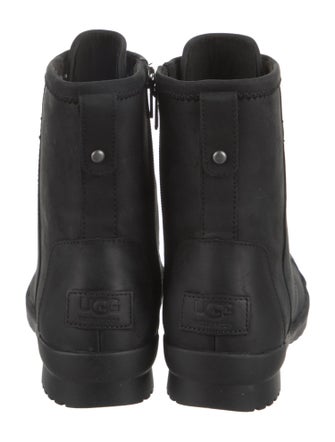 UGG Leather Combat Boots