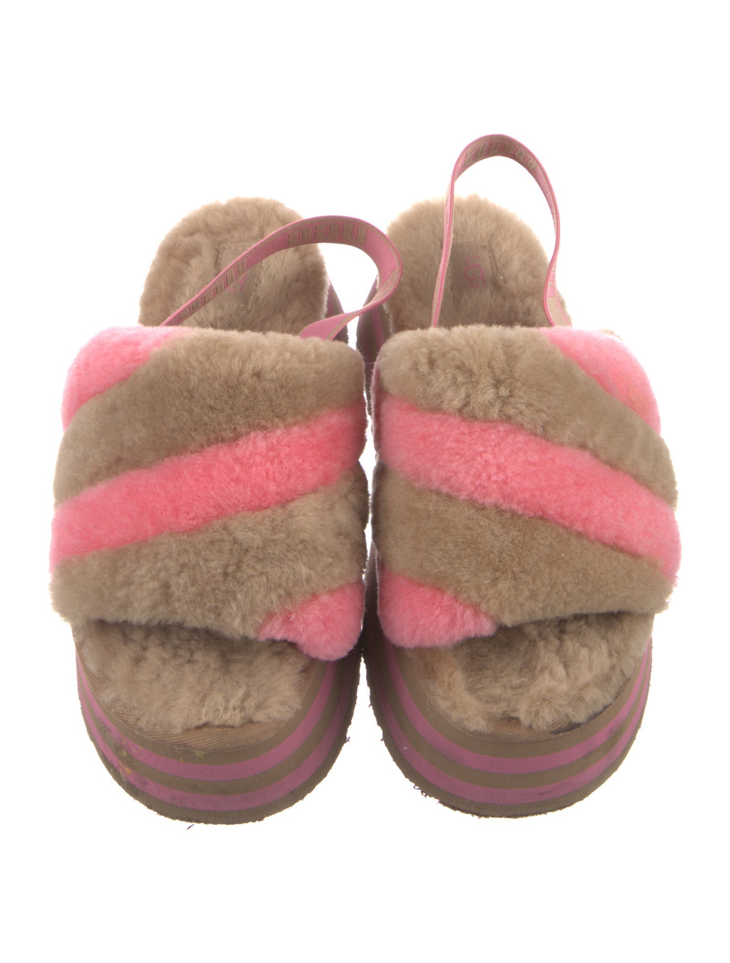 UGG Shearling Printed Espadrilles