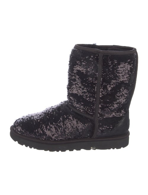 UGG Sequins Sequin Embellishments Combat Boots