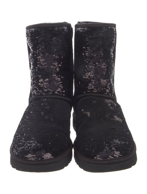 UGG Sequins Sequin Embellishments Combat Boots