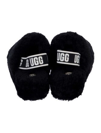 UGG Shearling Slingback Sandals