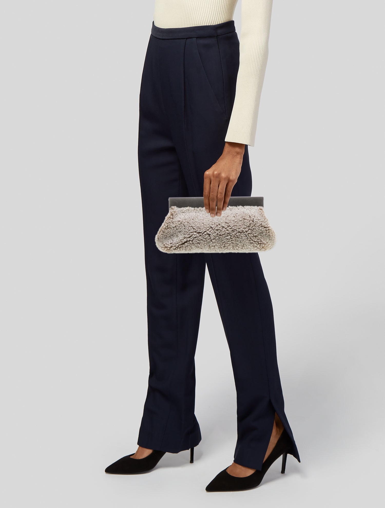 UGG Shearling Evening Bag