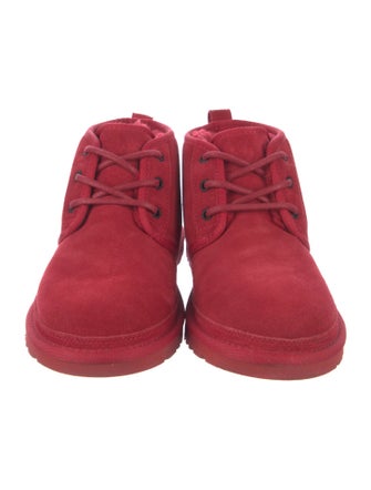 UGG Suede Lace-Up Boots