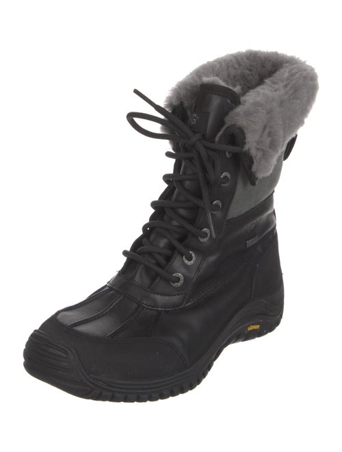 UGG Leather Lace-Up Boots