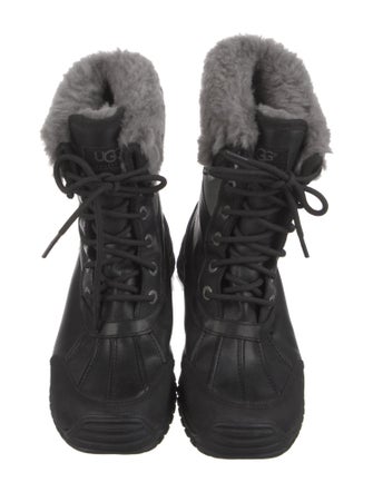 UGG Leather Lace-Up Boots