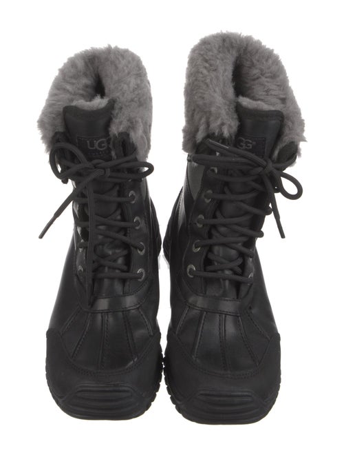 UGG Leather Lace-Up Boots