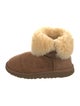 UGG Suede Colorblock Pattern Boots
