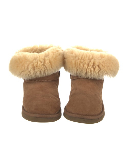 UGG Suede Colorblock Pattern Boots