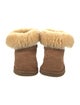UGG Suede Colorblock Pattern Boots