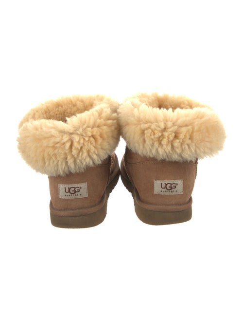 UGG Suede Colorblock Pattern Boots