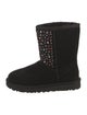 UGG Suede Crystal Embellishments Boots