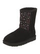 UGG Suede Crystal Embellishments Boots