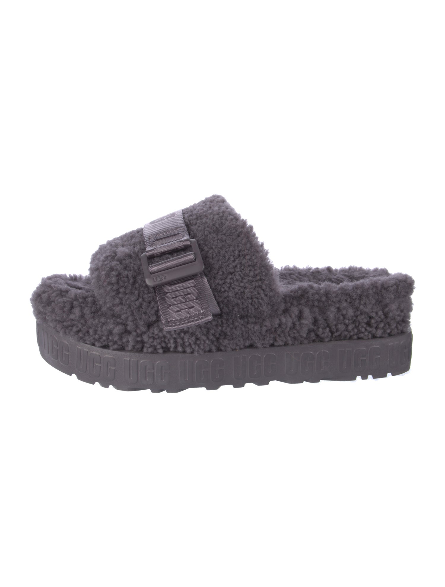 UGG Faux Fur Slides