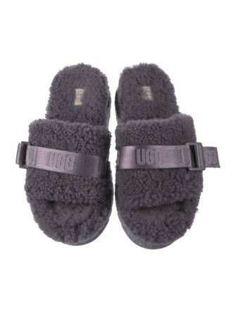 UGG Faux Fur Slides