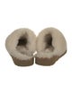 UGG Printed Fur Trim Slippers
