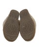 UGG Printed Fur Trim Slippers