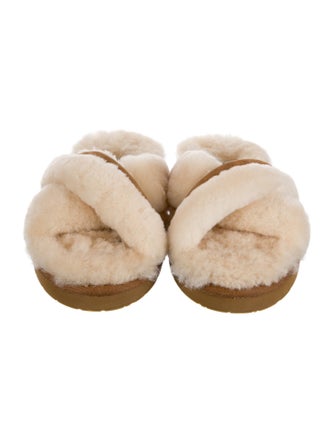 UGG Shearling Slides