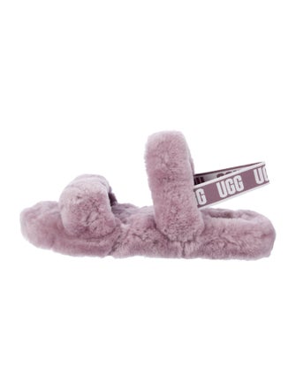UGG Faux Fur Slides