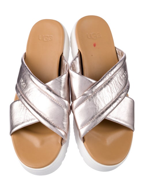 UGG Leather Slides