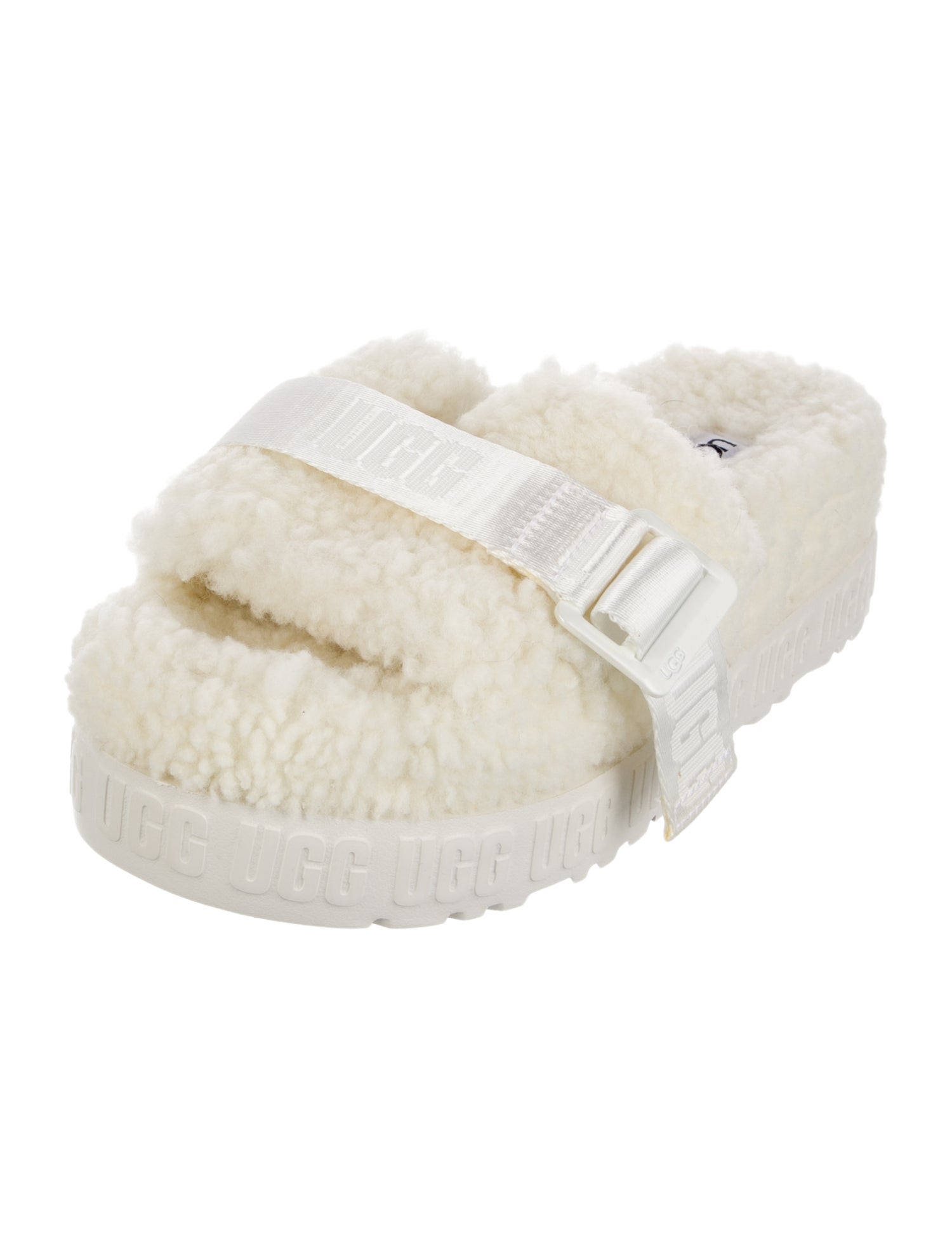 UGG Shearling Printed Espadrilles