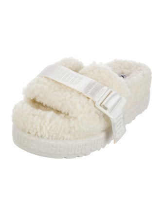 UGG Shearling Printed Espadrilles