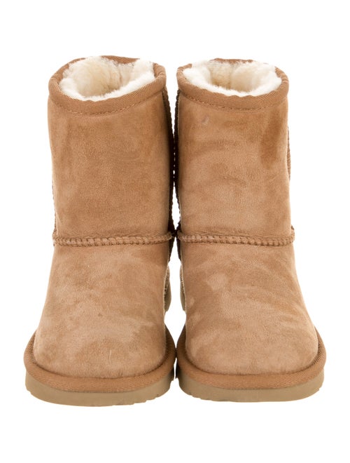 UGG Suede Ankle Rubber Boots