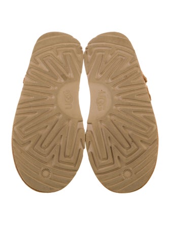 UGG Suede Ankle Rubber Boots