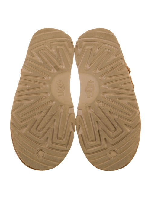 UGG Suede Ankle Rubber Boots