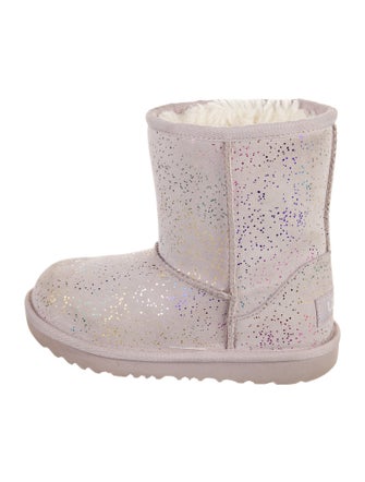 UGG Neutral Girls Ankle Flat Rubber Boots