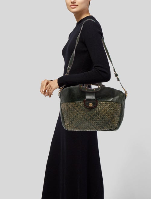 UGG Leather Top Handle Bag