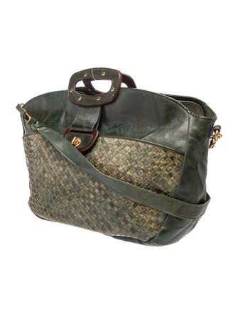 UGG Leather Top Handle Bag