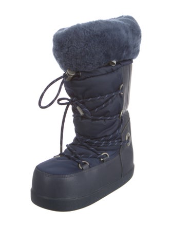 UGG Nylon Lace-Up Boots