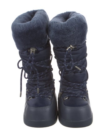 UGG Nylon Lace-Up Boots