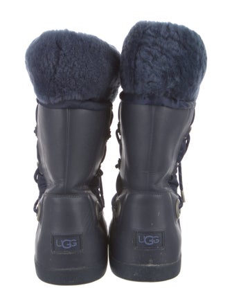 UGG Nylon Lace-Up Boots