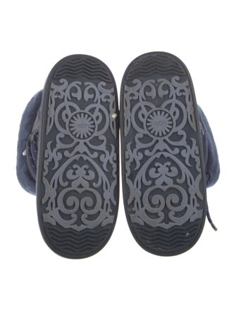 UGG Nylon Lace-Up Boots