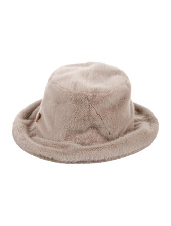 UGG Solid Fur Bucket Hat