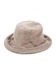 UGG Solid Fur Bucket Hat