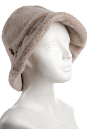 UGG Solid Fur Bucket Hat