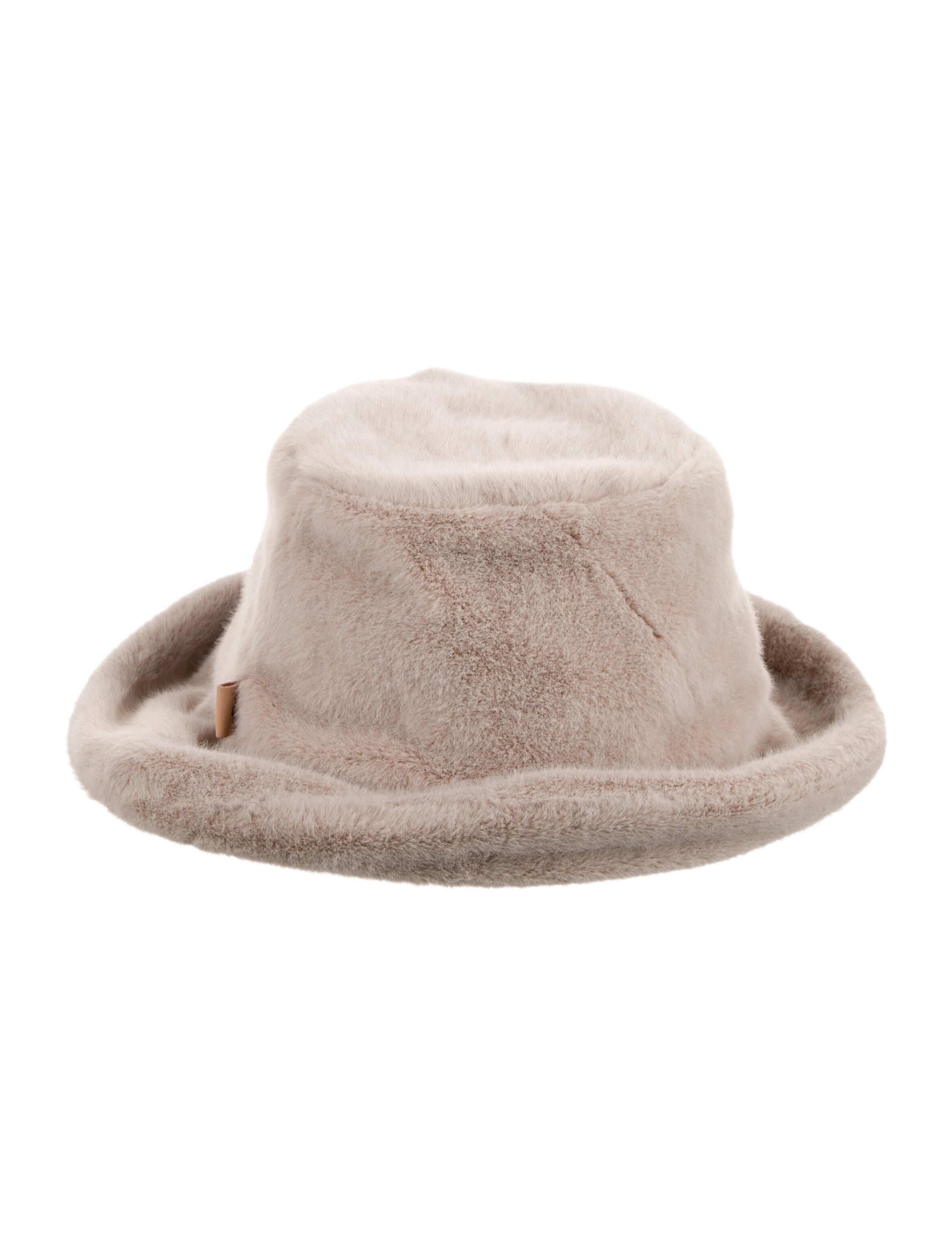 UGG Solid Fur Bucket Hat