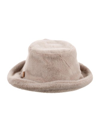 UGG Solid Fur Bucket Hat