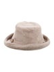 UGG Solid Fur Bucket Hat