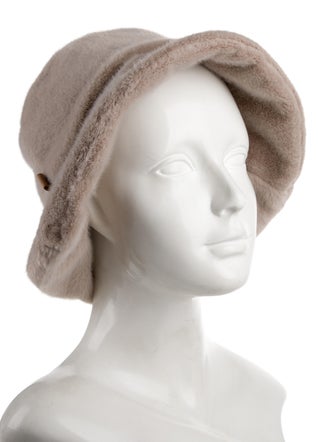 UGG Solid Fur Bucket Hat