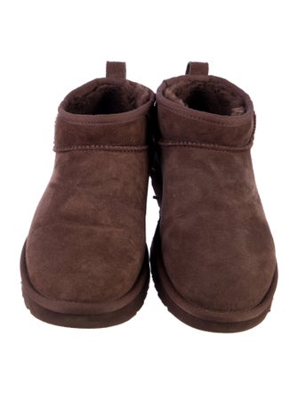 UGG Suede Lace-Up Boots